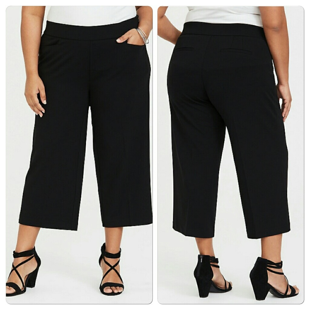 TORRID Wide - leg cropped culotte pant